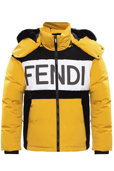 fendi peacoat|Fendi down jacket.